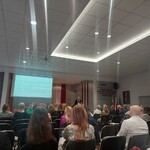 widok Sali konferencyjnej w czasie wykładów