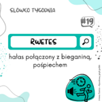 Grafika z wyrazem RWETES
