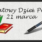 grafika z napisem światowy dzień poezji 2024