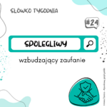 Grafika z wyrazem SPOLEGLIWY