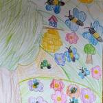 Pszczółki wracają do gniazda