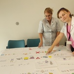 Jury konkursu Justyna Myślińska i Beata Ostasiewicz