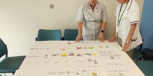 Jury konkursu Joanna Sawicka-Nikołajew i Beata Ostasiewicz