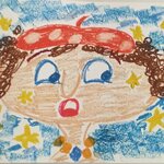 Portret osoby w czerwonym berecie