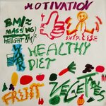 Plakat wykonany przez uczniów you are what you eat