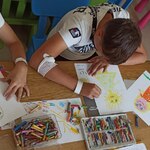 Dzieci w czasie warsztatów o Lecie