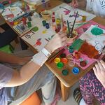 Dzieci malujące Ptaki Cudaki
