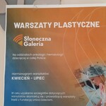 Słoneczna galeria-Urtica Dzieciom – plakat tegorocznej edycji warsztatów