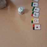 Robot odtwarza program