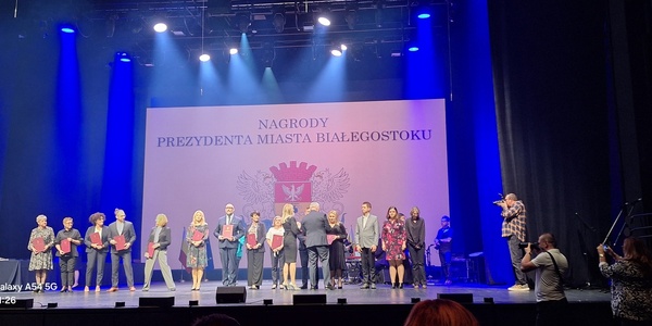 Wiesława Abramczyk odznaczona nagrodą Prezydenta Miasta Białegostoku