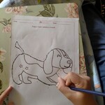 kundelek z połączonych kropek