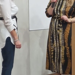 Pani Dyrektor Zespołu Szkół nr 15 Elżbieta Sokólska oraz Pani Joanna Misiuk, Radna Miasta Białegostoku