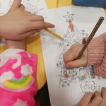 Kolorowanie i liczenie ozdób