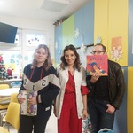 pani Adrianna , pan Adrian i pani Asia w czasie Planszowania