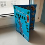 Kartka z świątecznymi życzeniami