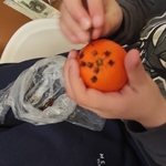 Pomarańcza i goździki