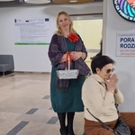 Dyrektor szkoły oraz gościnnie Pani Iga