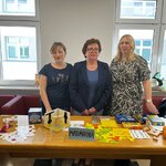 Pani dr Anna Rybak_ Dyr. Elżbieta Sokólska_ Justyna Myślińska