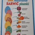 Informacja o sposobach naturalnego barwienia pisanek