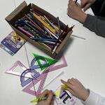 rozwinięcie liczby Pi wyznacza położenie linii