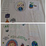 Plakaty powstałe w czasie zajęć