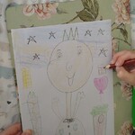 Rysunek mamy w koronie
