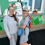 Nauczycielki matematyki i j. niemieckiego w roli myszek