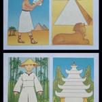 Zbiór kart aktywności edukacyjno - plastycznej pt. Dookoła świata