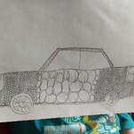 Auto w kropki