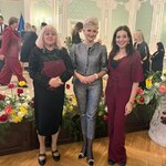 Pani Elżbieta Lewczuk, pani Agnieszka Krokos -Janczyło- Podlaski Kurator Oświaty, pani Joanna Chętnik