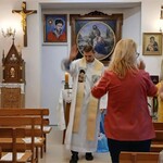 Nabożeństwo różańcowe w kaplicy UDSK
