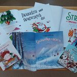 Zbiór świątecznych książek czytanych na oddziałach szpitalnych