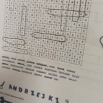 wykreślanka andrzejkowa
