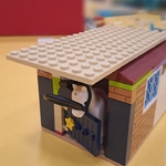 Stajnia z klocków lego