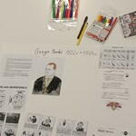Biologia i angielski plakat Gregor Mendel