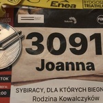medal i numer startowy