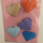 serduszka origami