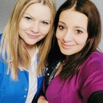 Pani Marta i Pani Joasia podczas lekcji