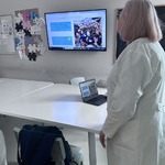 Pani Ania opisuje znaczenie badań prowadzonych przez astronautów. Księżyc posiada ogromne ilości izotopu helu niezbędnego przy fuzji termojądrowej.