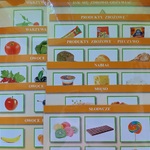 Ilustacje o odżywianiu i produktach żywnościowych