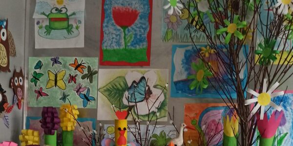 Wystawa pisanek w Klinice Gastroenterologii