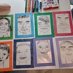 galeria portretów dziecka i rodzica