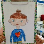 Portret mamy z koczkiem