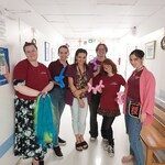 wolontariusze UB wydział Nauki o Edukacji i pani Asia