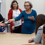 nauczycielki ze szkoły szpitalnej prowadzą szkolenie dla nauczycielek
