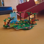Łąka z klocków lego