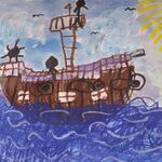 Statek  piratów