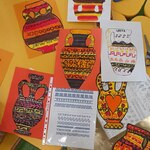 Prace plastyczne i przykładowe szlaczki w stylu greckim
