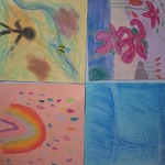 prace plastyczne – suche pastele