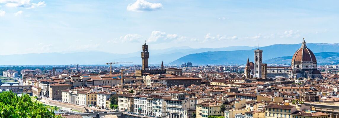 Florencja widok na duomo